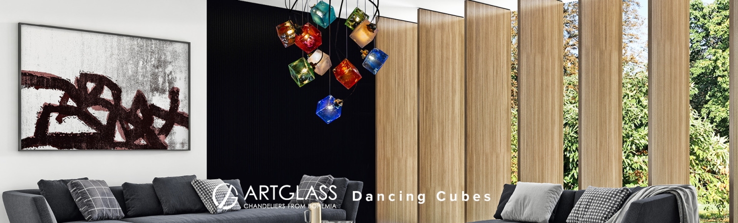 Dancing Cubes by ARTGLASS - Artglass.cz