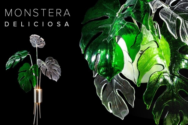 Monstera Deliciosa - Artglass.cz
