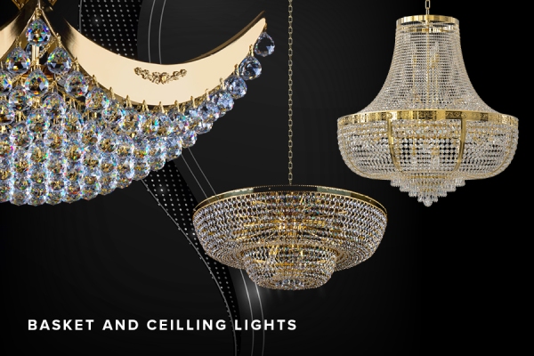 Basket Lights - Artglass.cz