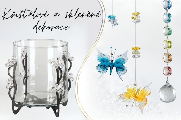 Skleněné a křišťálové dekorace - Artglass.cz