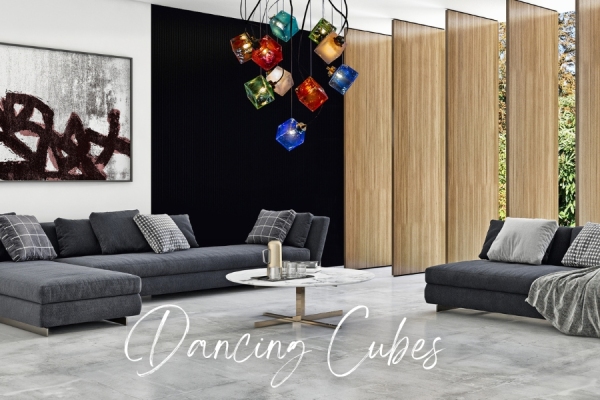 Dancing Cubes by ARTGLASS - Artglass.cz